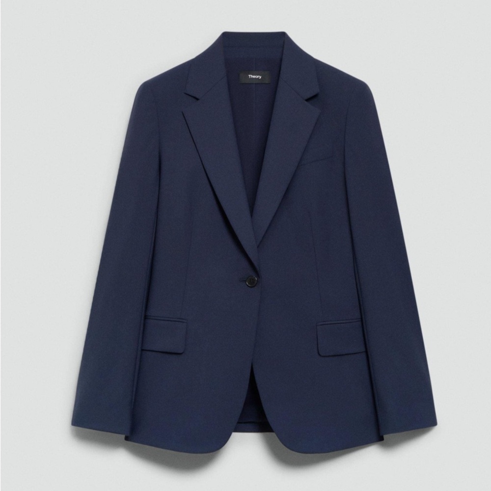 Theory Women's Classic Navy blazer